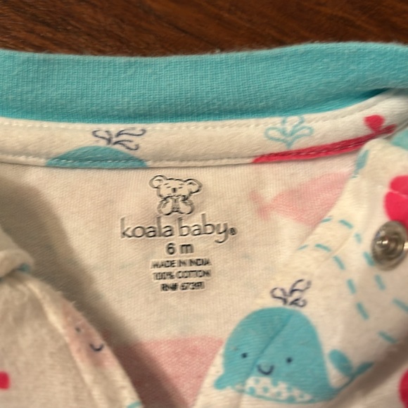 Set of 2 long sleeve sleepers. Koala Baby and Falls Creek Baby Brands - Picture 8 of 10